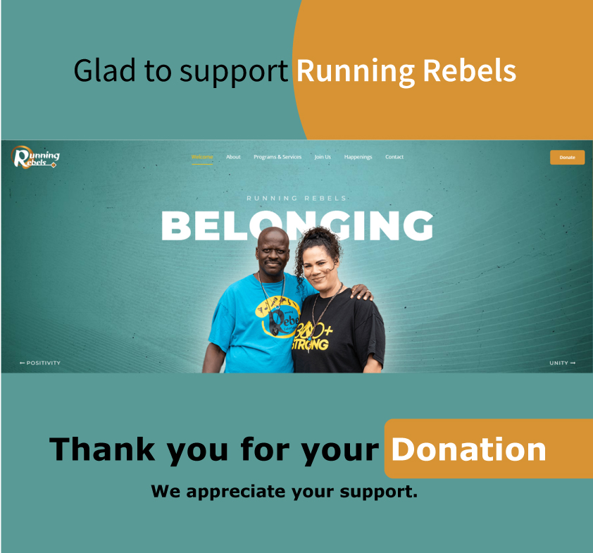 Glad to support Running Rebels